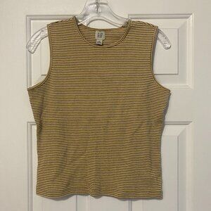 y2k GAP striped tank top